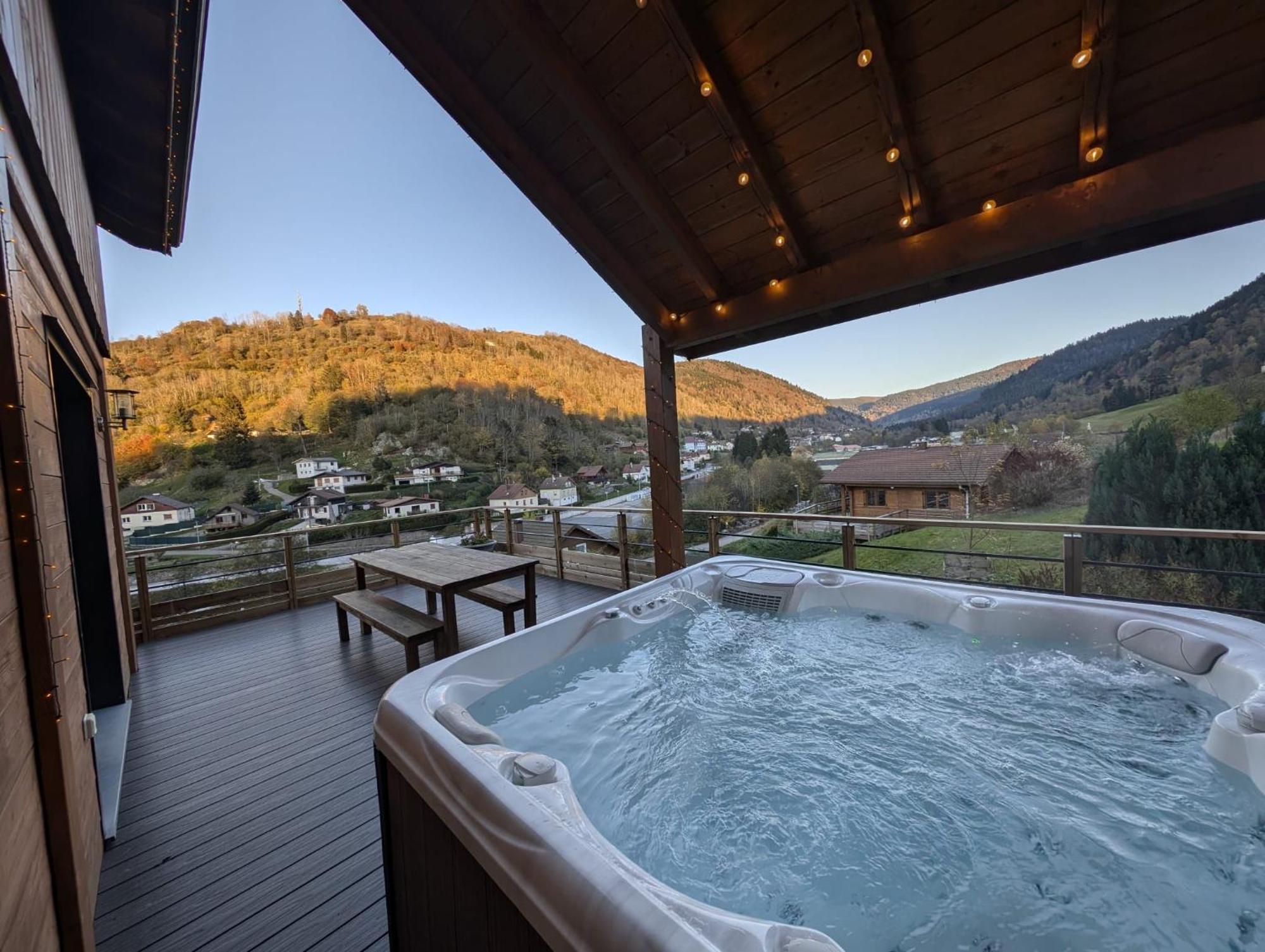 Casa De Monzel With 6-Person Jacuzzi & Panoramic View Villa La Bresse Kültér fotó
